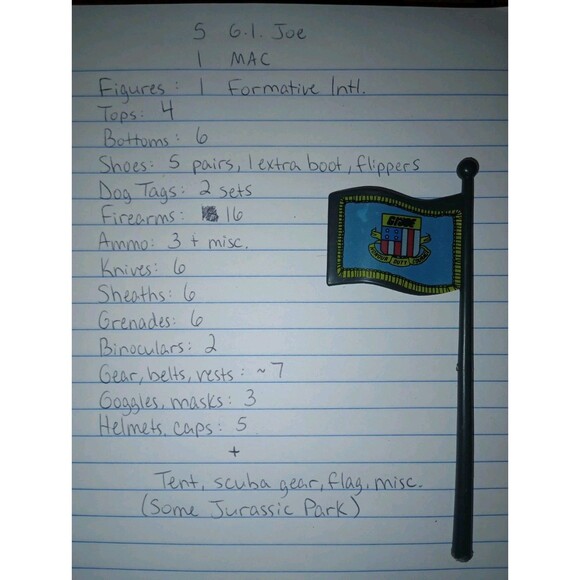 Hasbro Cool Mixed G.I. Joe Lot 12" - Scuba Camo Weapons 90s 2000 Vintage Gift - Picture 2 of 16